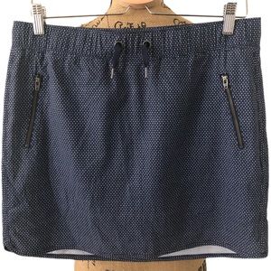 Athleta Navy/White Skort Medium